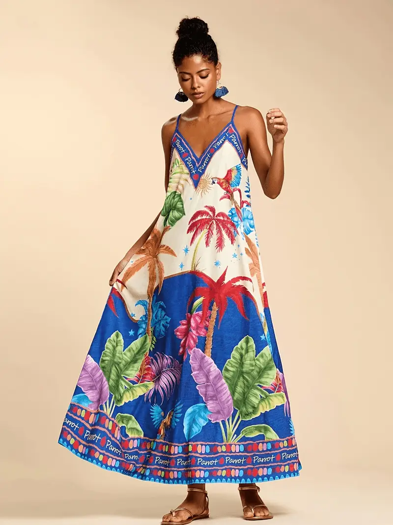 tropical elegant dress Tropical Dresses