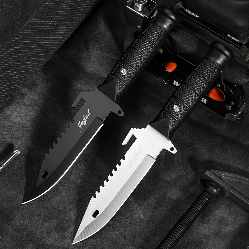 Compact Survival Knife Compass K Sheath Flint Perfect - Temu