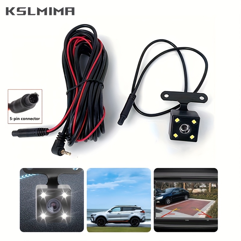 the   5 5 meter extension cord with a reversing camera for   cart provides clear night vision recording for the vehicles dash cam Product details 0
