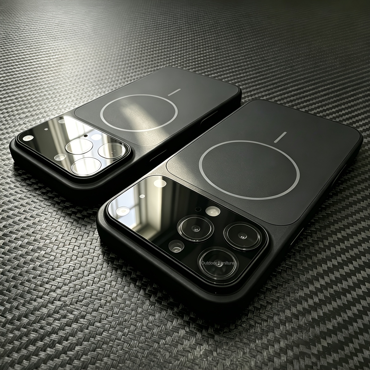 TEMU Phone Case: Luxury Magnetic Instant Large Window Camera All Inclusive Protective Case, Suitable For Iphone 16 15 14 13 Plus Pro Max Phone Case