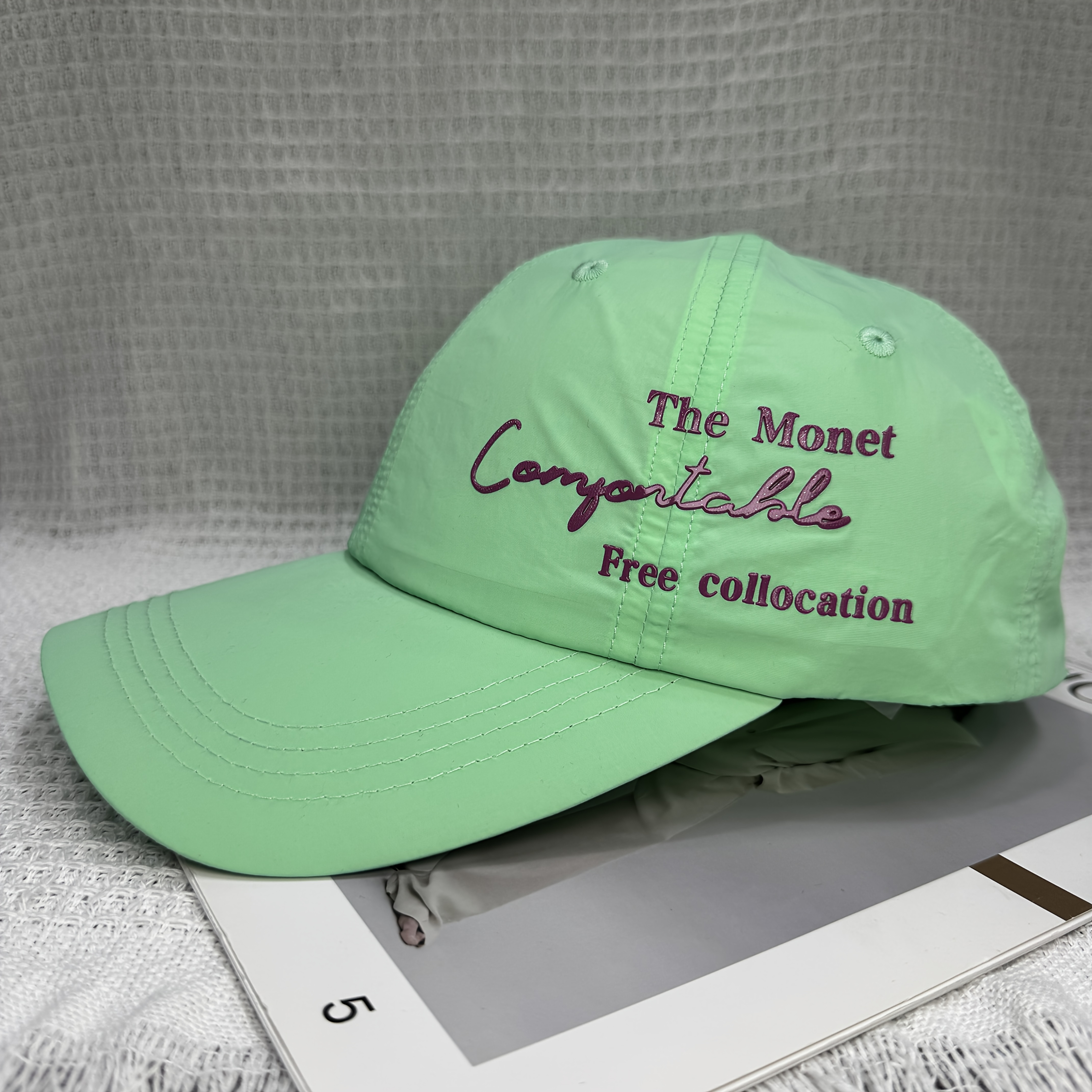 Image of Lightweight And Breathable Quick-dry Baseball Cap For Men And Women, Suitable For Outdoor Activities Like Hiking And Sports