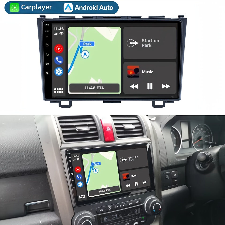 TEMU Car Stereo Radio, Car Radio Screen, Car Radio Carplayer, Hd Touchscreen, Wireless/wired Carplayer & Android Auto, Gps Navigation, Fm Radio,
