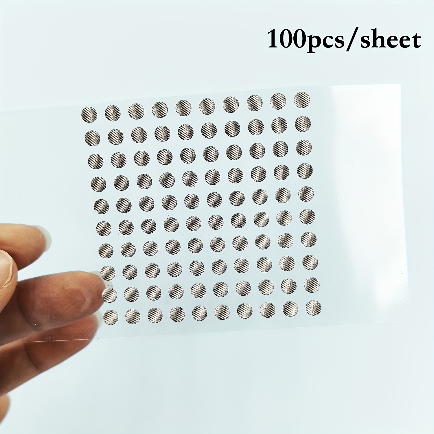 

100pcs Self-adhesive 4mm Tape Dots For Remote Controls, Keyboards, And Game Consoles - Patch For , Ps4 Controllers, No Cutting Required, Remote Control Maintenance| Patches| Silicone Material