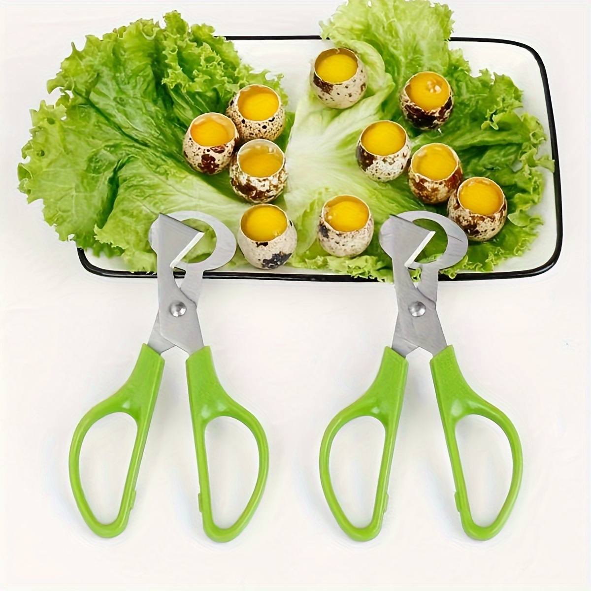 TEMU 2pcs Stainless Steel Quail Cutter, Opener, Cutter, Divider, Cutting