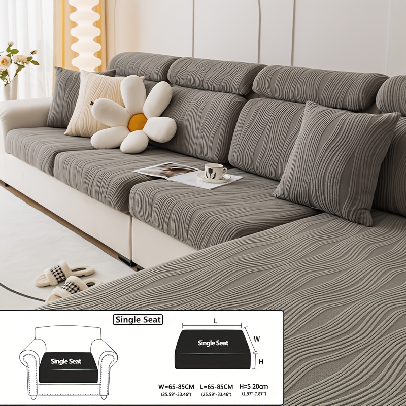 TEMU Cuscino per ondulato da esterno 1 pz, realizzato in tessuto traspirante e resistente all'usura, antigraffio e resistente ai graffi , antiscivolo