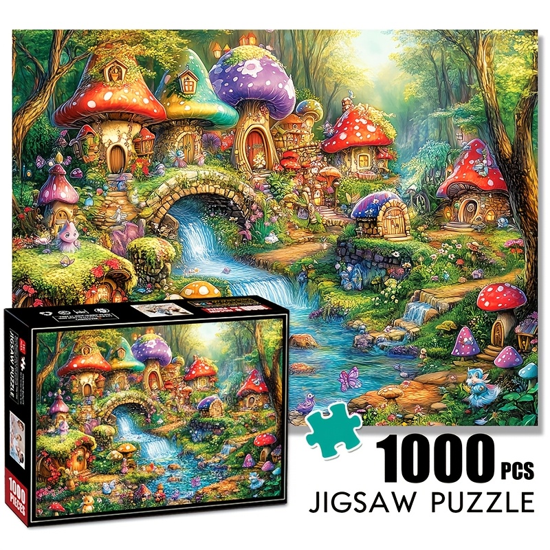 

1000pcs - Large, Paper Puzzle For Adults & - Decor Gift, Paper Puzzle, Interactive Game