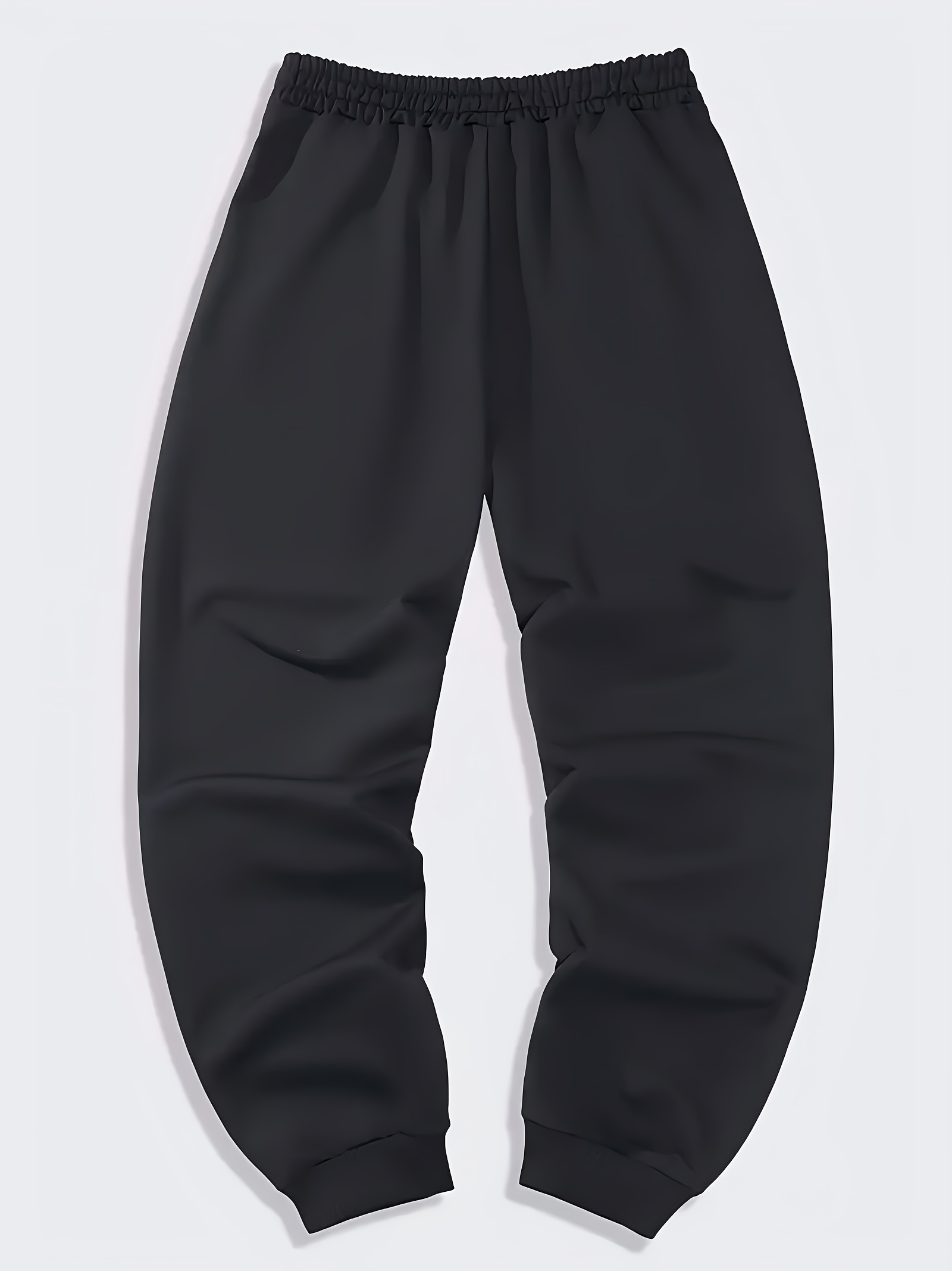 5 piece mens spring and autumn regular fashion pants and sweatpants   leisure sports and outdoor pocket elastic waist drawstring pants
