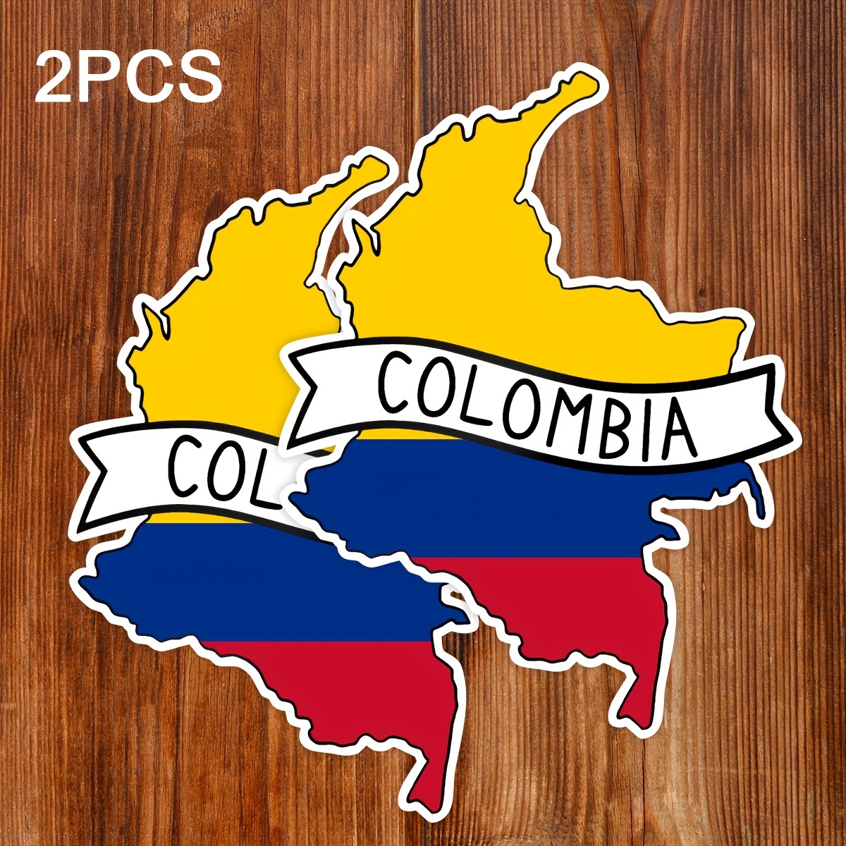 

Colombia Vinyl Sticker, Unique Cool Ideal For Bumper, Notebooks, Water Bottles, , , Library Bags, Gift For Love