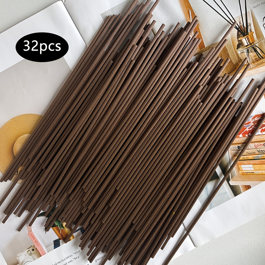 TEMU 32pz Diffusori di Neutra Adatti per Feste a Tema, Arredamento Casa - Aste in Microfibra Ricaricabili con Contenitori/Bustine Vuoti, Diffusori