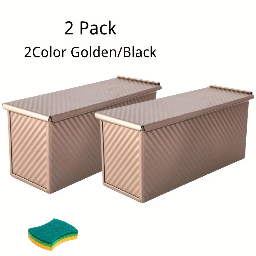 Pullman Kastenform Ohne Deckel – 20,3 X 11,4 Cm, Karbonstahl, Für 0,2 Kg Teig, Toast & Brotbacken