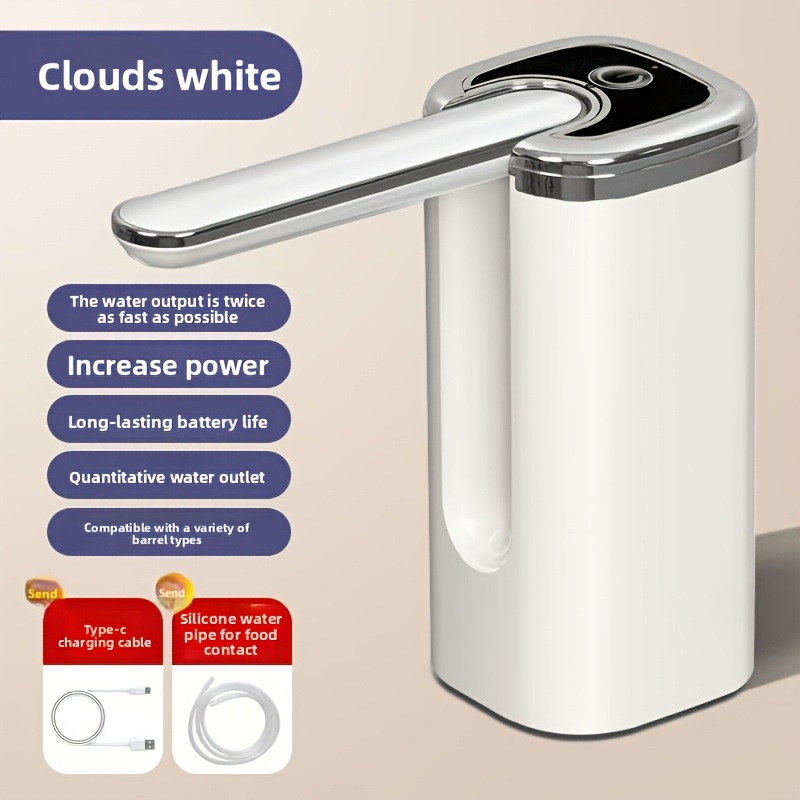TEMU This Compact And Foldable Electric Water Usb Rechargeable And Features An Energy- Lithium Battery, Making It An Ideal Gift For Everyday Family