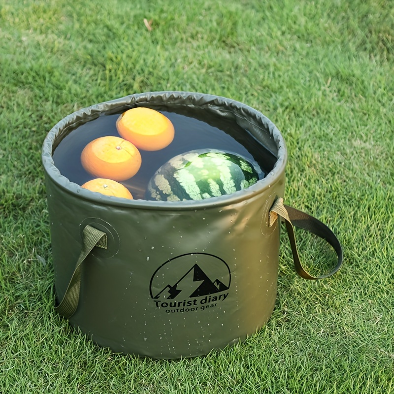 

20l Folding Water Bucket, Portable Large Capacity Water Bucket, Wash Basin Water Container For Outdoor Camping Travel