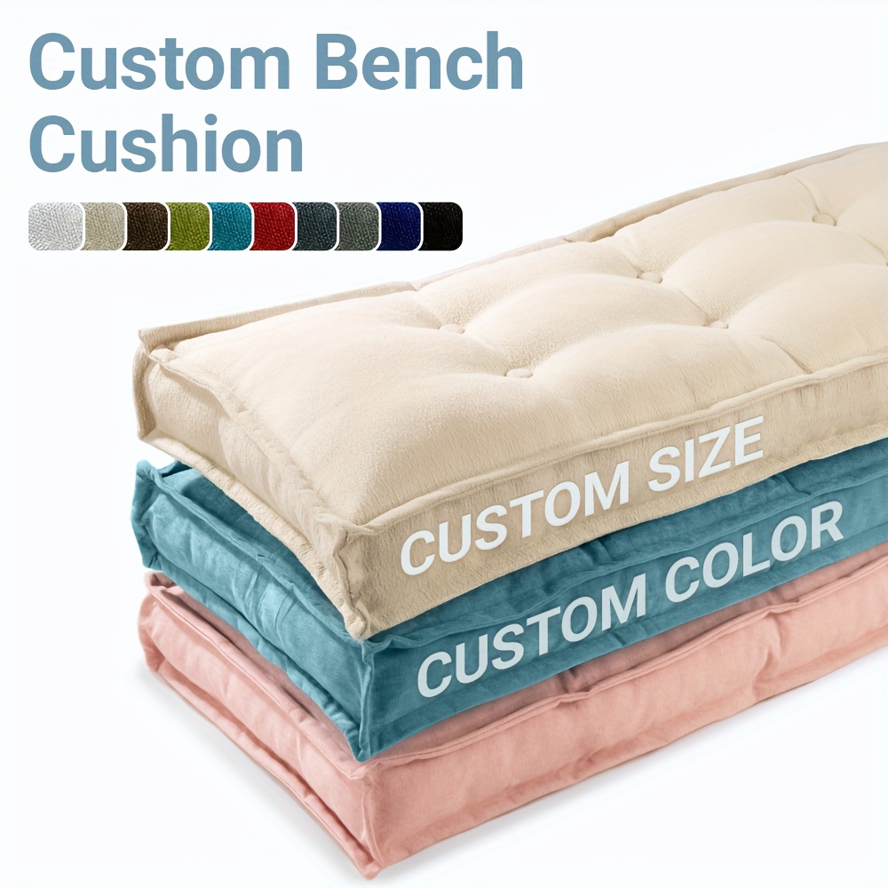 item picture 1pc customized 5 inch thick solid   featuring deformation   wear   and zipper design suitable for indoor and outdoor use in kitchens living rooms sofas boat mats etc