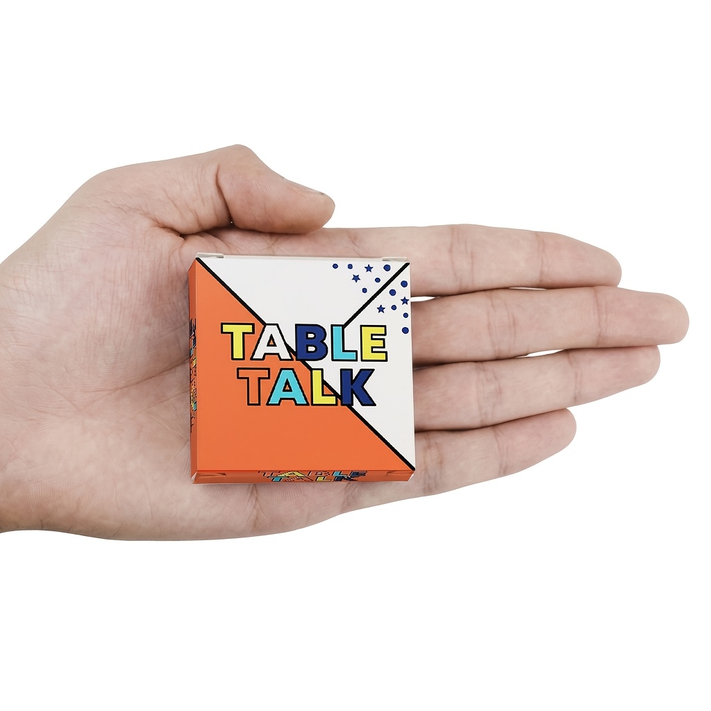 Table Talk Conversation Game, Effortless Fun for Social Connections