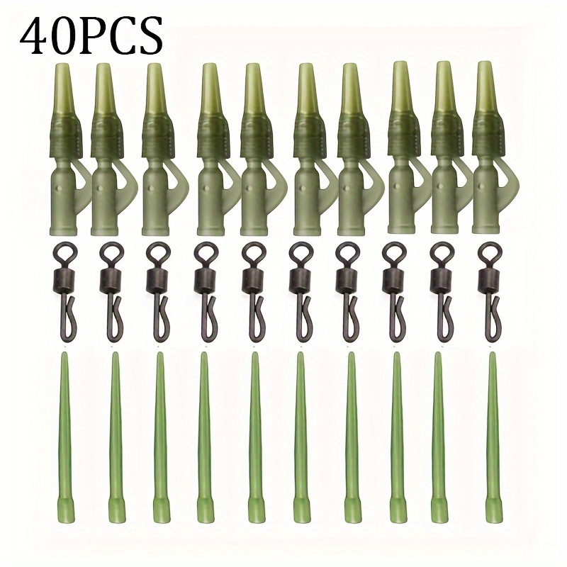 40pcs/80pcs Carp Fishing Rig Accessory Set