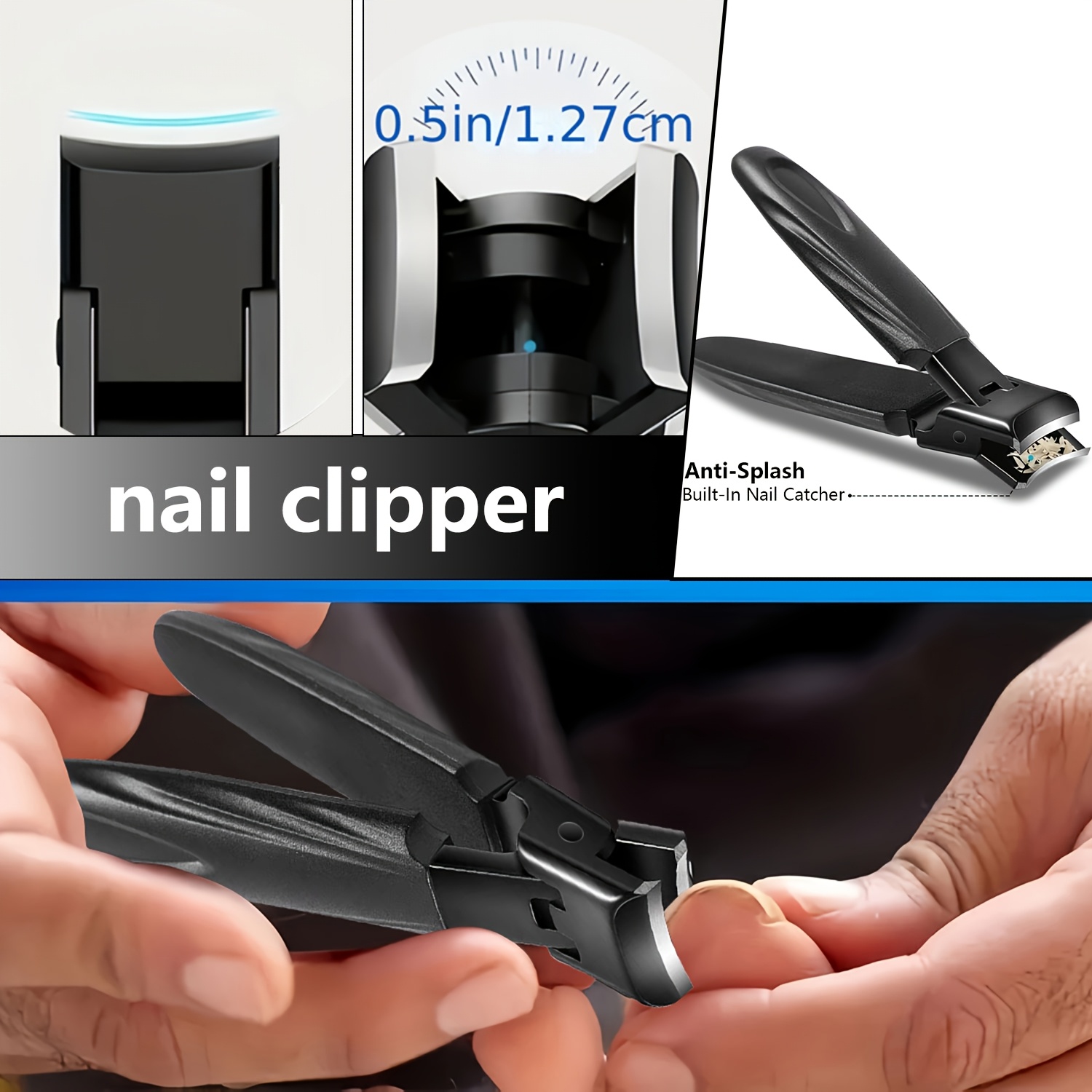 16pcs Heavy-Duty Toenail Clipper Set