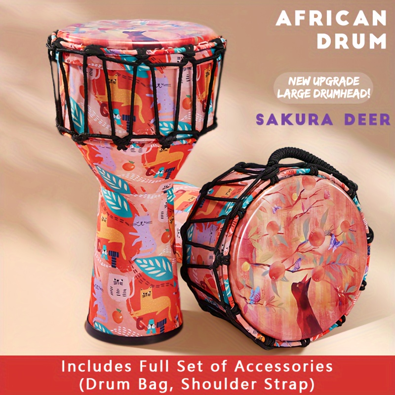 Snare Drum Strap, African Drum Double Shoulder Strap, Universal