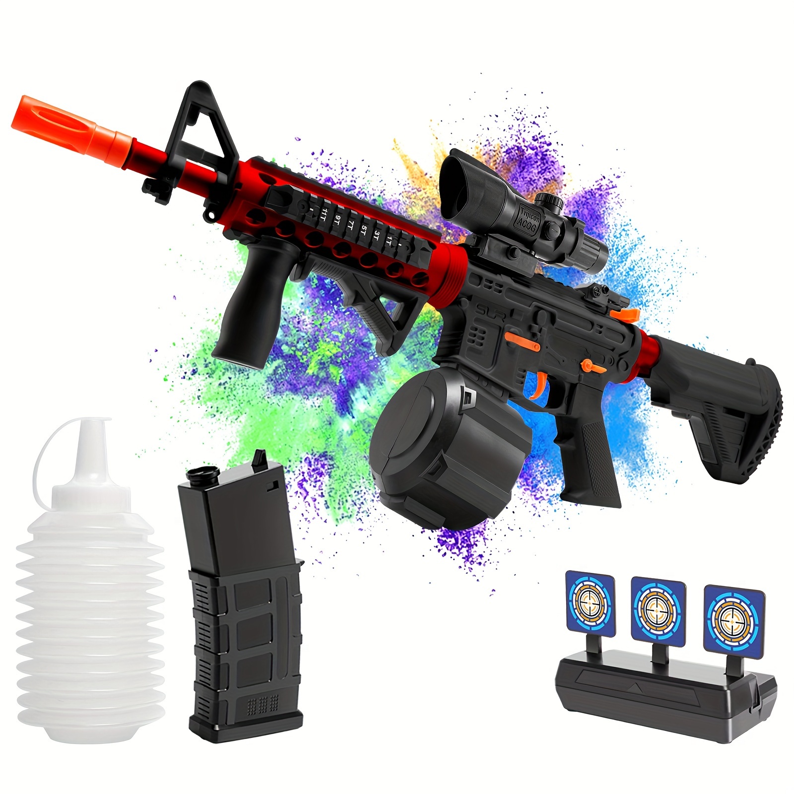 Pistola de juguete de bala suave para niños, juguete de escopeta de  pulverización, regalo para niños