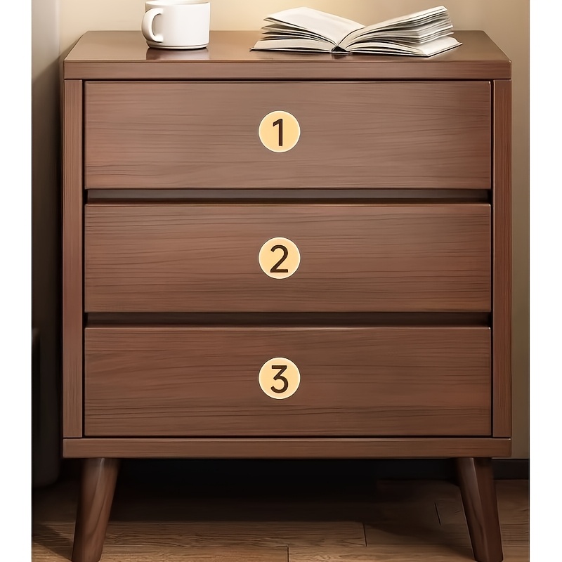 modern wooden bedside  e with drawers compact solid wood nightstand under 3 2 cu ft storage ideal for bedroom desk for bedroom bedside storage   durable wood construction bedside storage   details 0