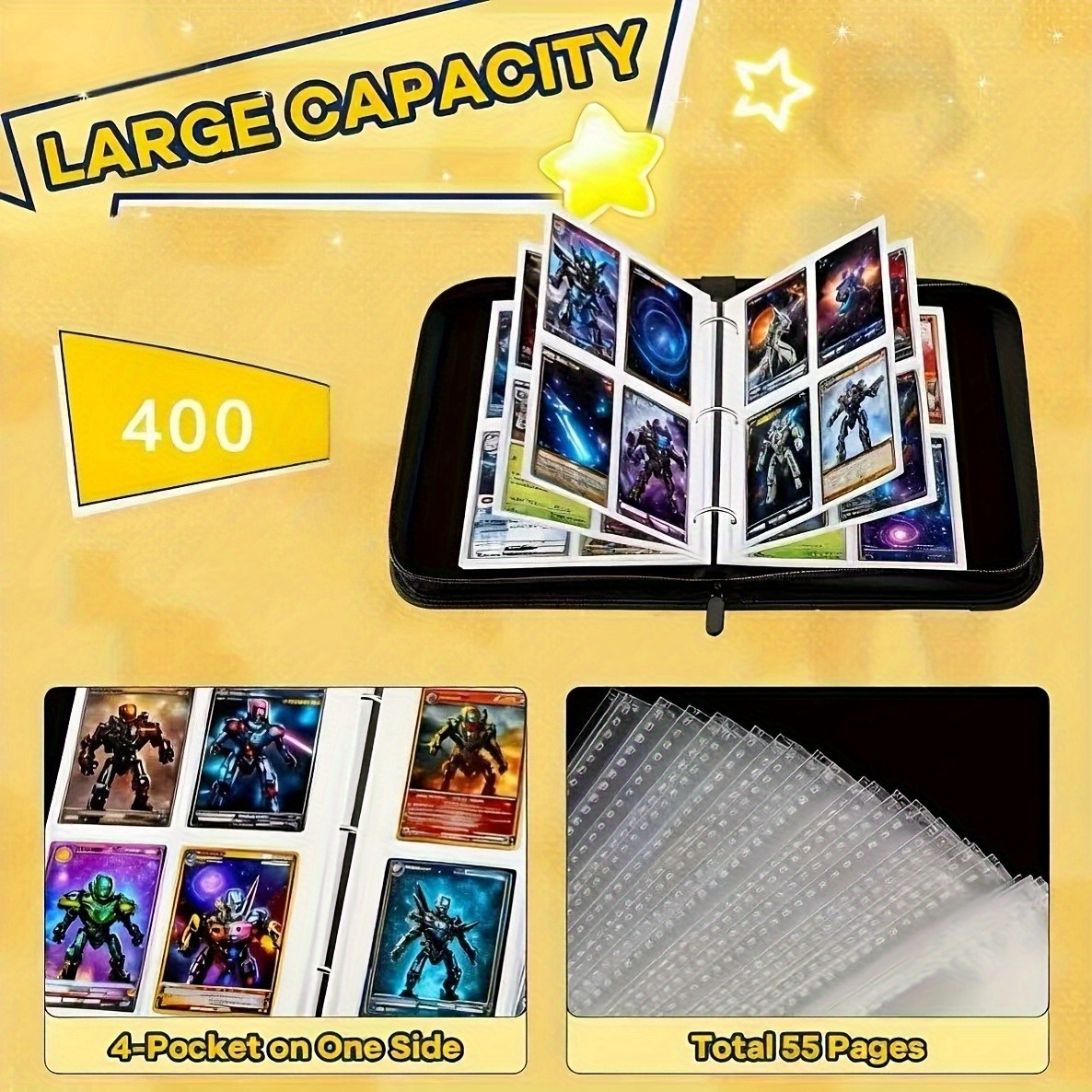 mtg card binder MTG Bloomburrow Season of Gathering 360 Card Binder Zipfolio main image 1