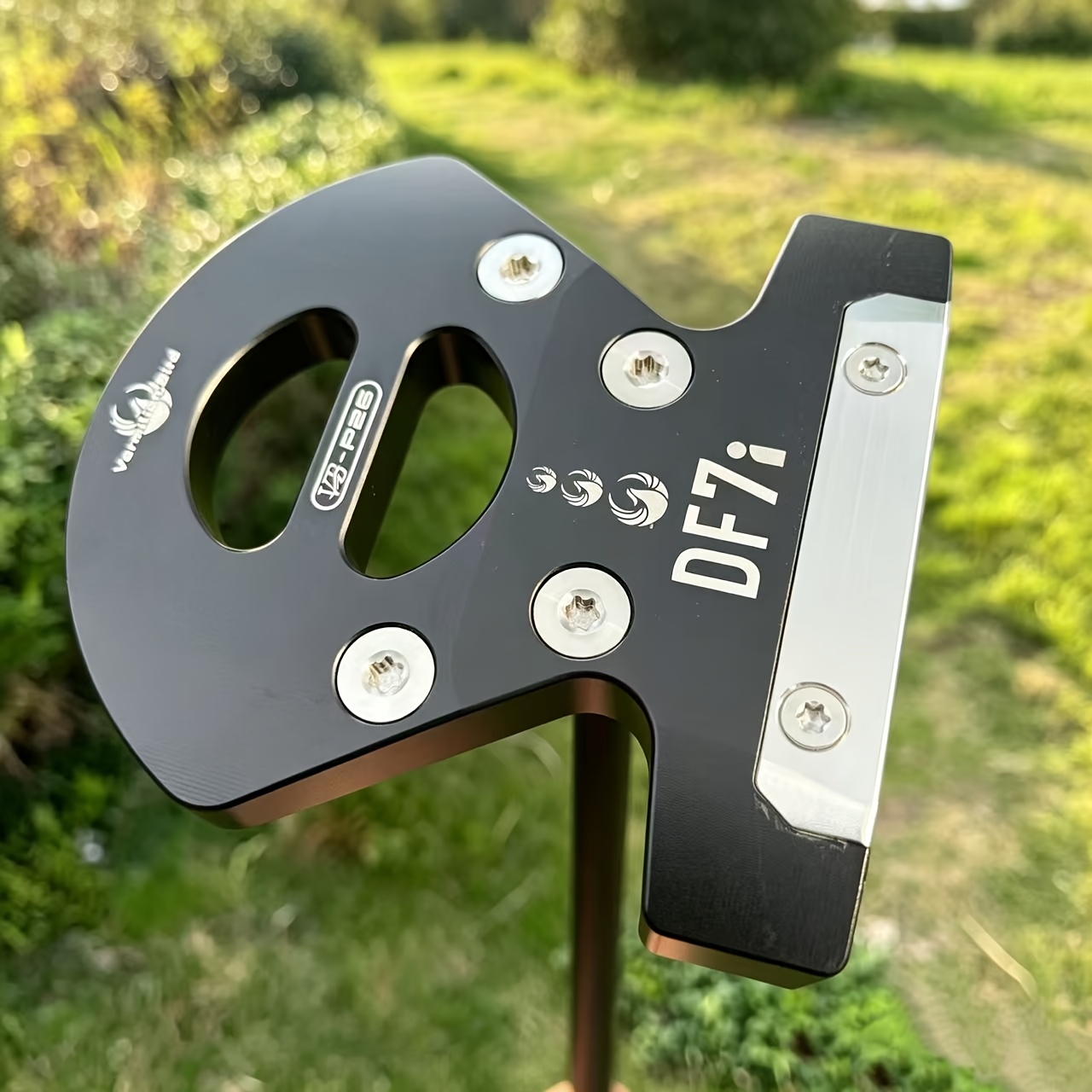 Vermilion Bird Df7I Golf Putter, Visoko odporna uravnotežena palica z nizko CG stabilnim potenjem, nastavljiva teža, enostavna zasnova za