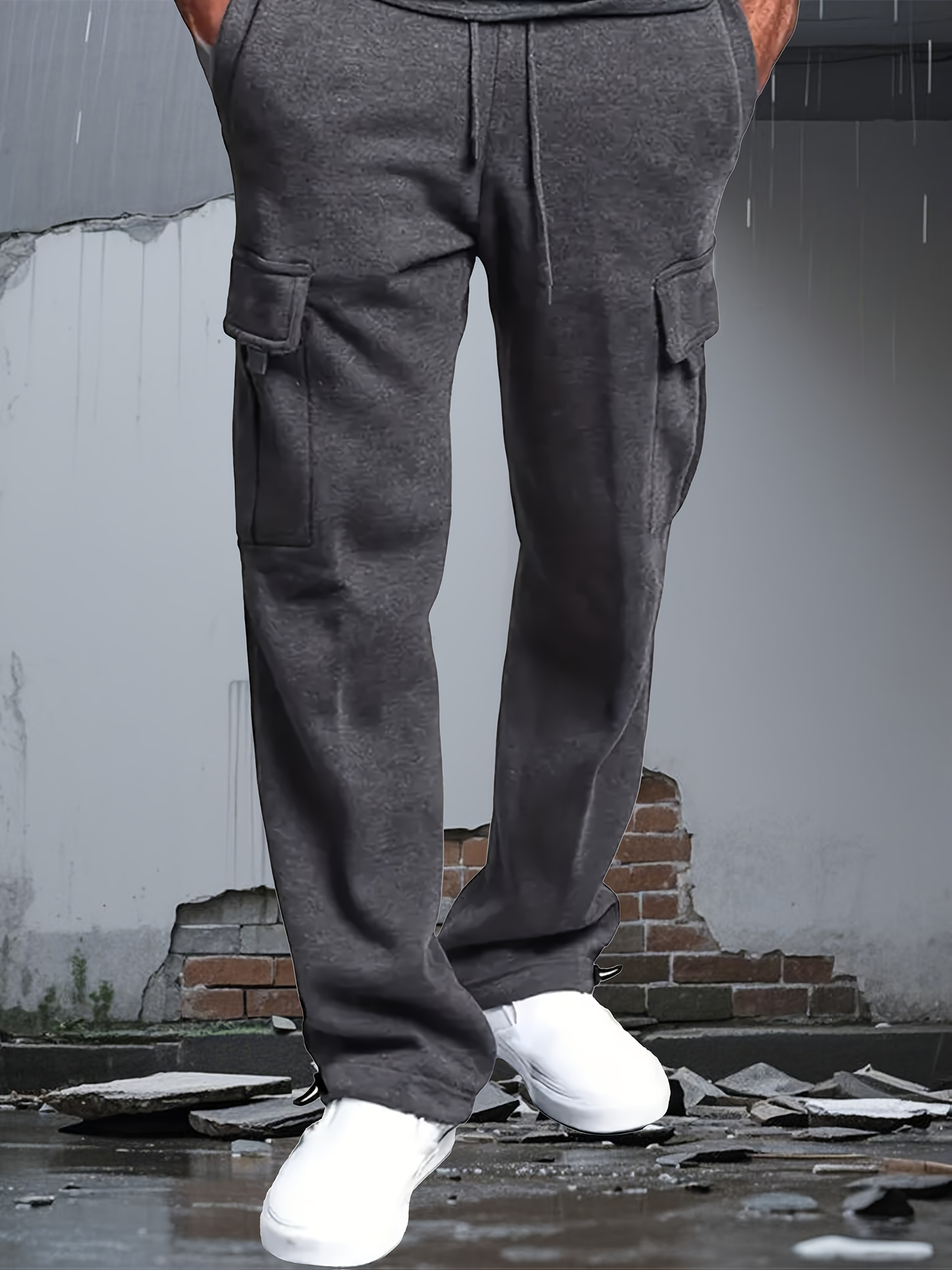 cargo sweatpants sold on Temu United States