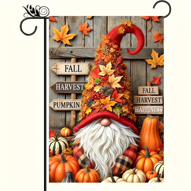 

Double- & - For Fall, , Halloween, And Christmas Decor, Polyester, 11.81x17.72 , No Flagpole Included