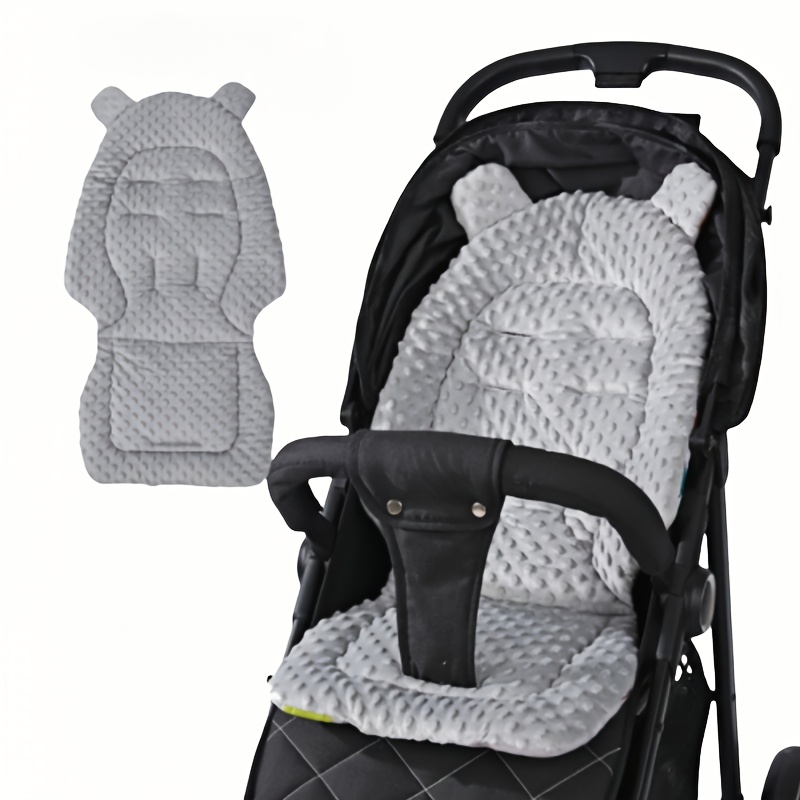 Kinderwagen-Sitzauflage, Graues Ohr-Kritzelmuster Kissen, Universelle  Kinderwagen-Sitzunterlage, Weich Bequem