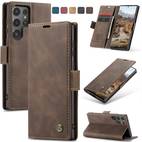retro frosted flip cover high end texture cute leather mobile phone case for men and women suitable for samsung galaxy s25ultra galaxy s24ultra s23ultra galaxys22plus s25 s25plus s21fe send boyfriend gift girlfriend s24