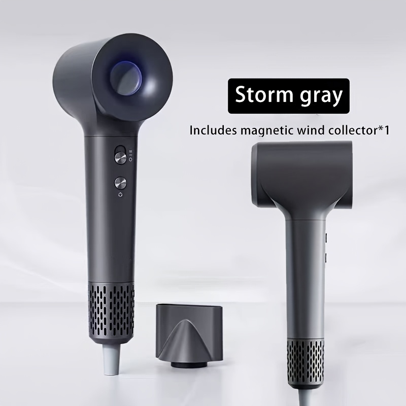 kohteen kuva   hiustenkuivaaja, negatiivisilla ioneilla varustettu hiustenkuivaaja moottorilla, nopea kuivaus, neljän värilämpötilan säätö, hiusten laadun suojaus ja muotoilu, hiljainen salonkikäyttöön tarkoitettu hiustenkuivaaja magneettisella suuttimella, sopii perhematkoihin, naisten lahjat, ammattimainen