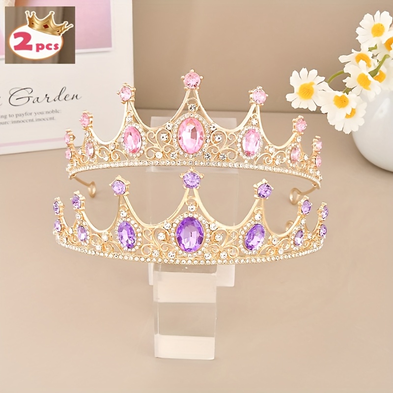 blandade färger premium festkronor för tjejer - Temu Sweden