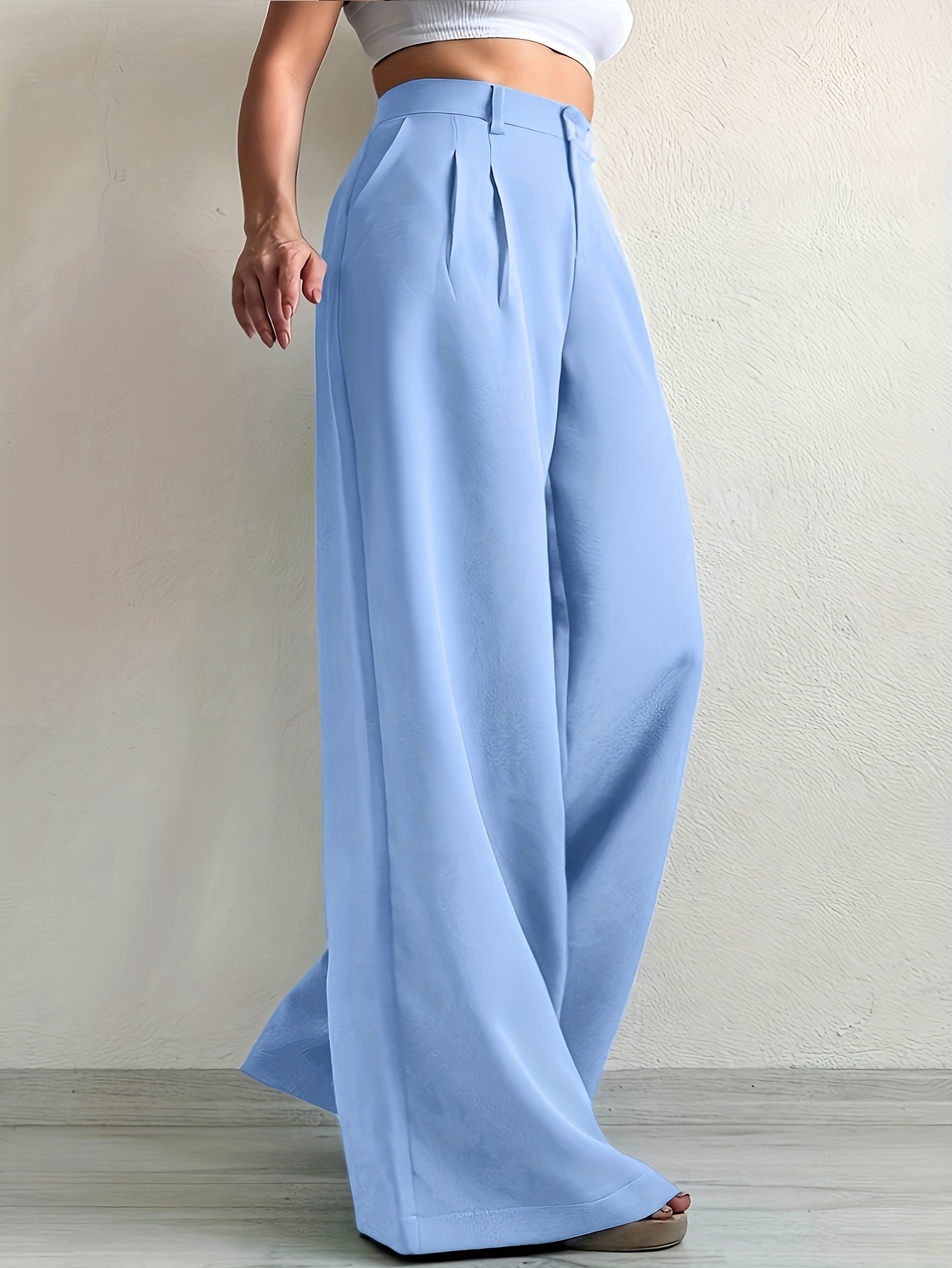 light blue pants sold on Temu United States