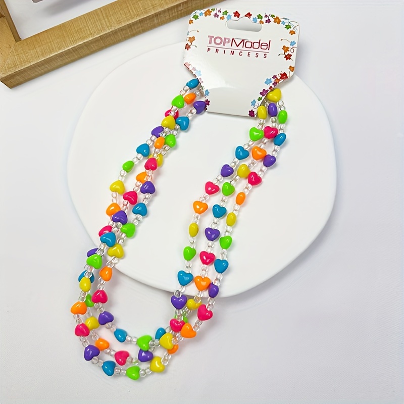 

Heart Acrylic Necklace - Or As A Gift For Valentine's Day