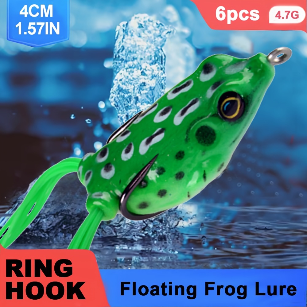 Bionic Frog Fishing Popper Wobbler Baits Artificial - Temu France