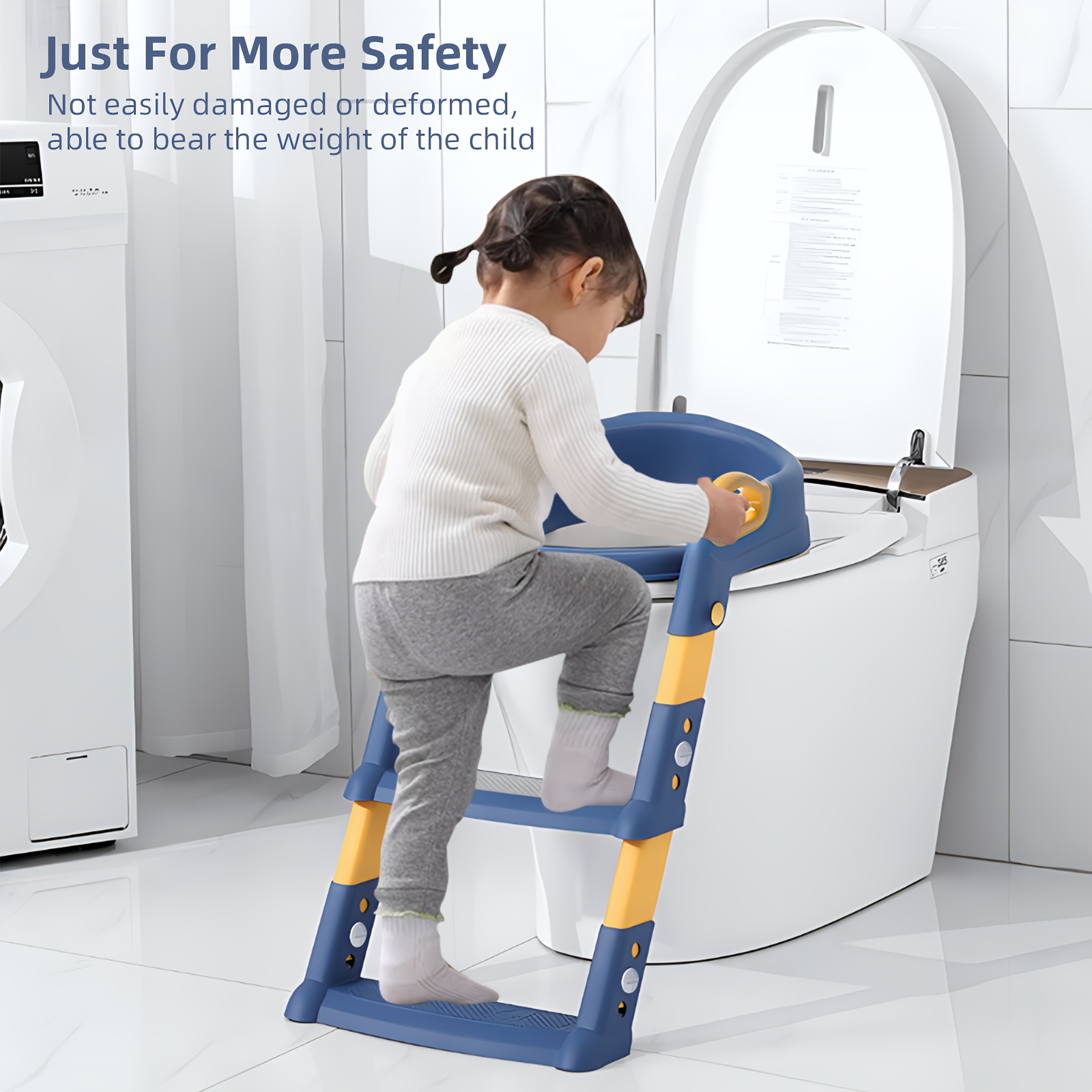 Toilet Potty Training Seat with Step Stool