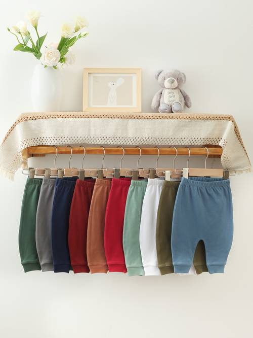 soft and comfy 100 baby pants for baby boys with diaper room 0 12 months for outdoor
