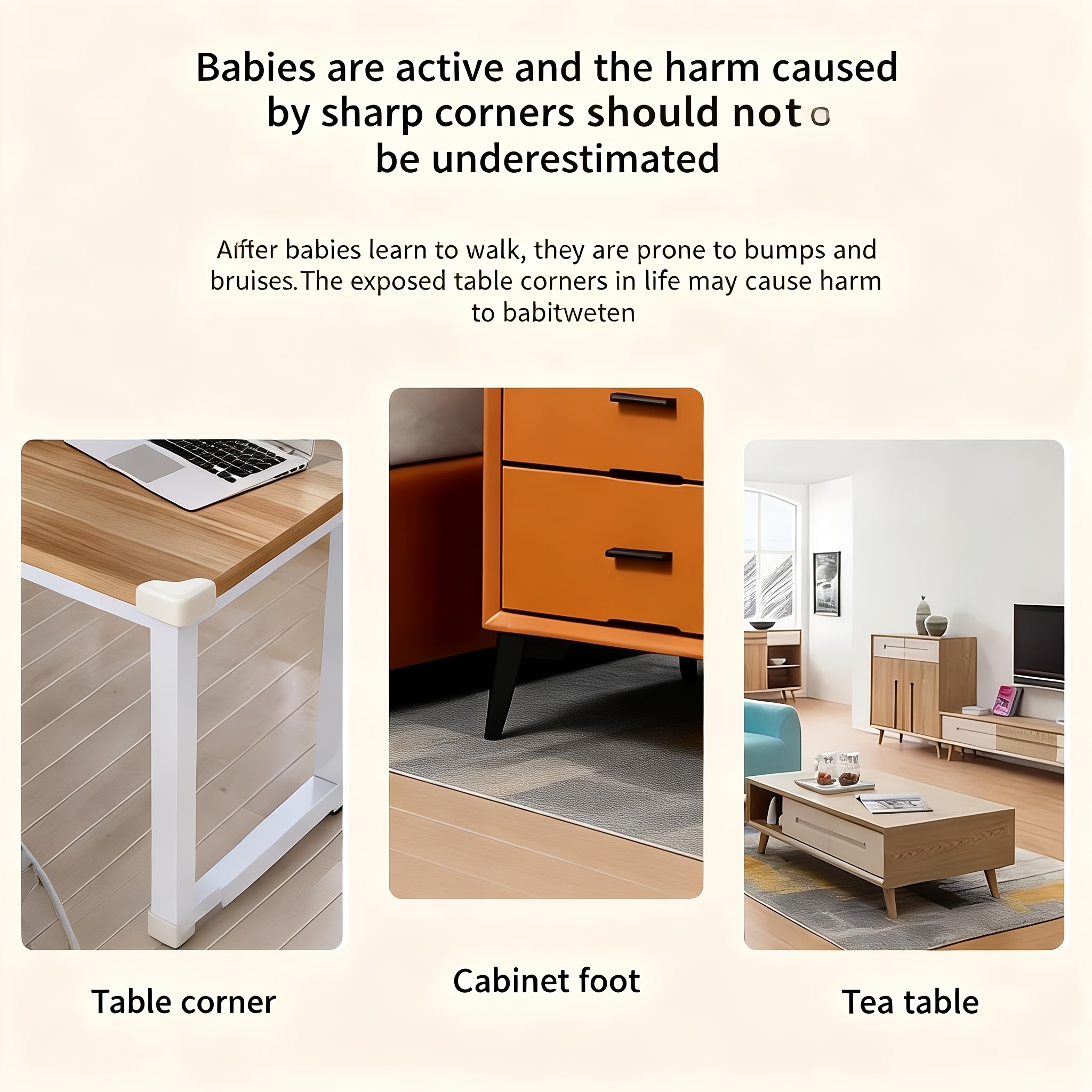 8pcs Butterfly-Shaped Corner Protectors for Baby Safety