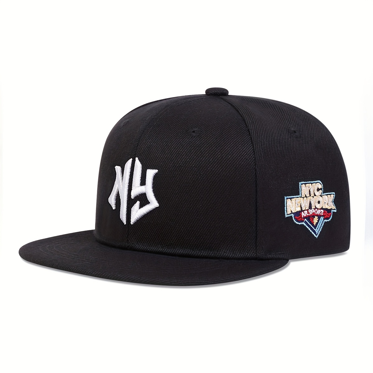 Image of 1 Boys' Ny Side Nyc Twist Baseball Cap, Fashionable Outdoor Adjustable Hat, Suitable For Spring/autumn Or Spring/summer , Travel, And Beach