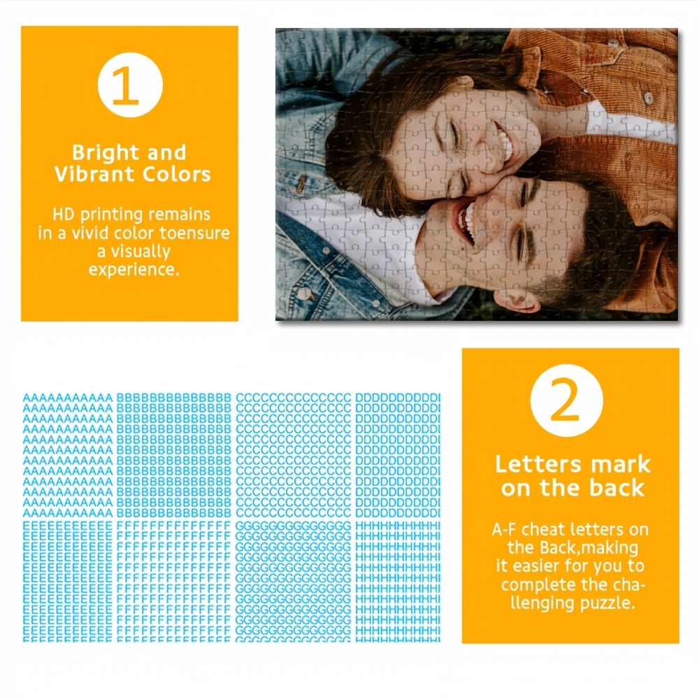 Creative Heart-Shaped Customizable Puzzle Game