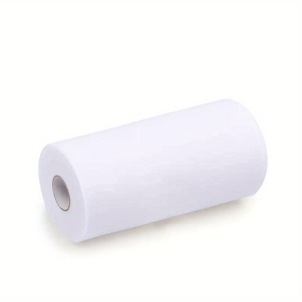 TEMU Rotolo di tessuto - Nastro a rete , per sottogonne, confezioni regalo, matrimoni, battesimi di bambini, feste di compleanno, decorazioni di