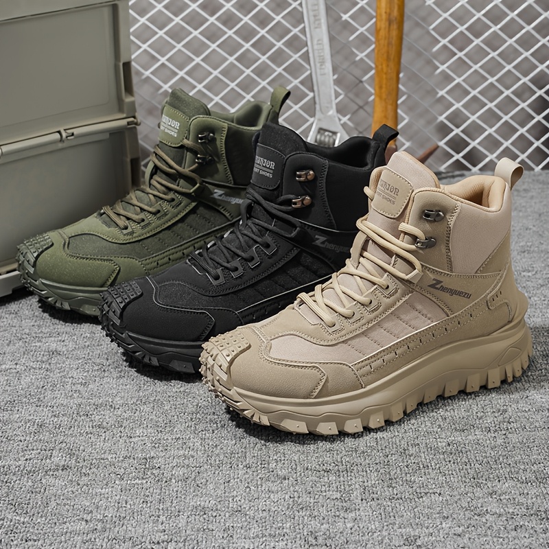 Autumn High-Top Oversized Sports Hiking Boots