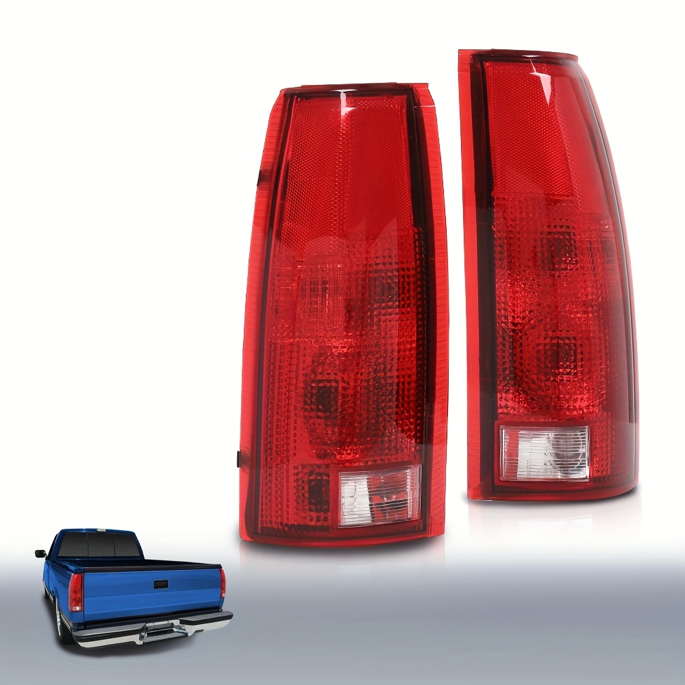 Tail For Chevy For C1500 Set Of 2 Driver And Passenger Side 88-98, Without Battery