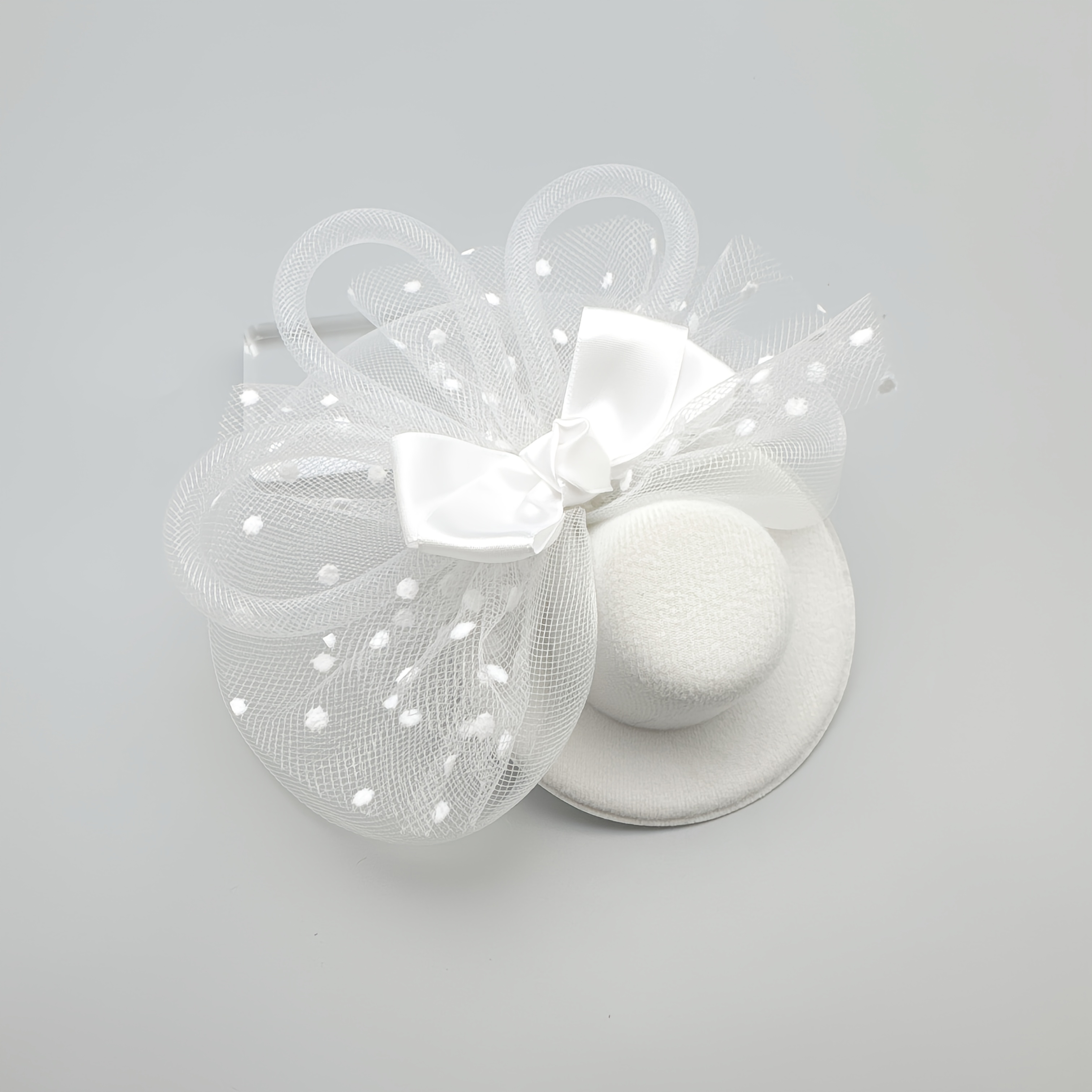 TEMU Kleine Derby Hoed 1pc Fascinator Strik met Vlies Mesh En Clip voor Thee Feest Bruiloft Paardenrennen Kerk Halloween Verjaardag Evenementen