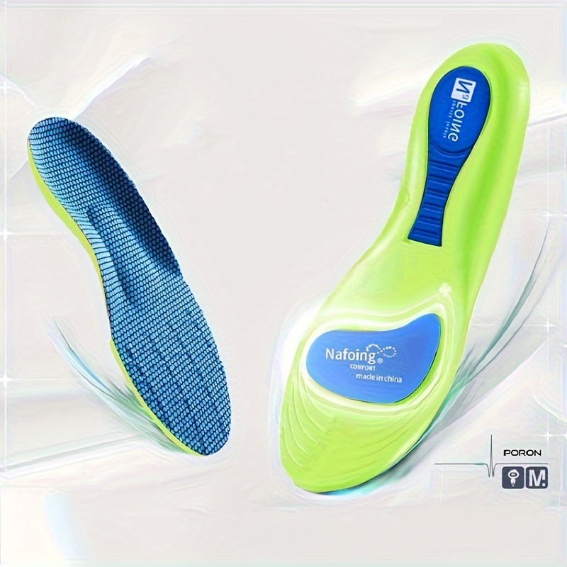 Sports Elasticity Insoles for Shoes Sole Shock Absorption Breathable Running Insoles for Feet insoles