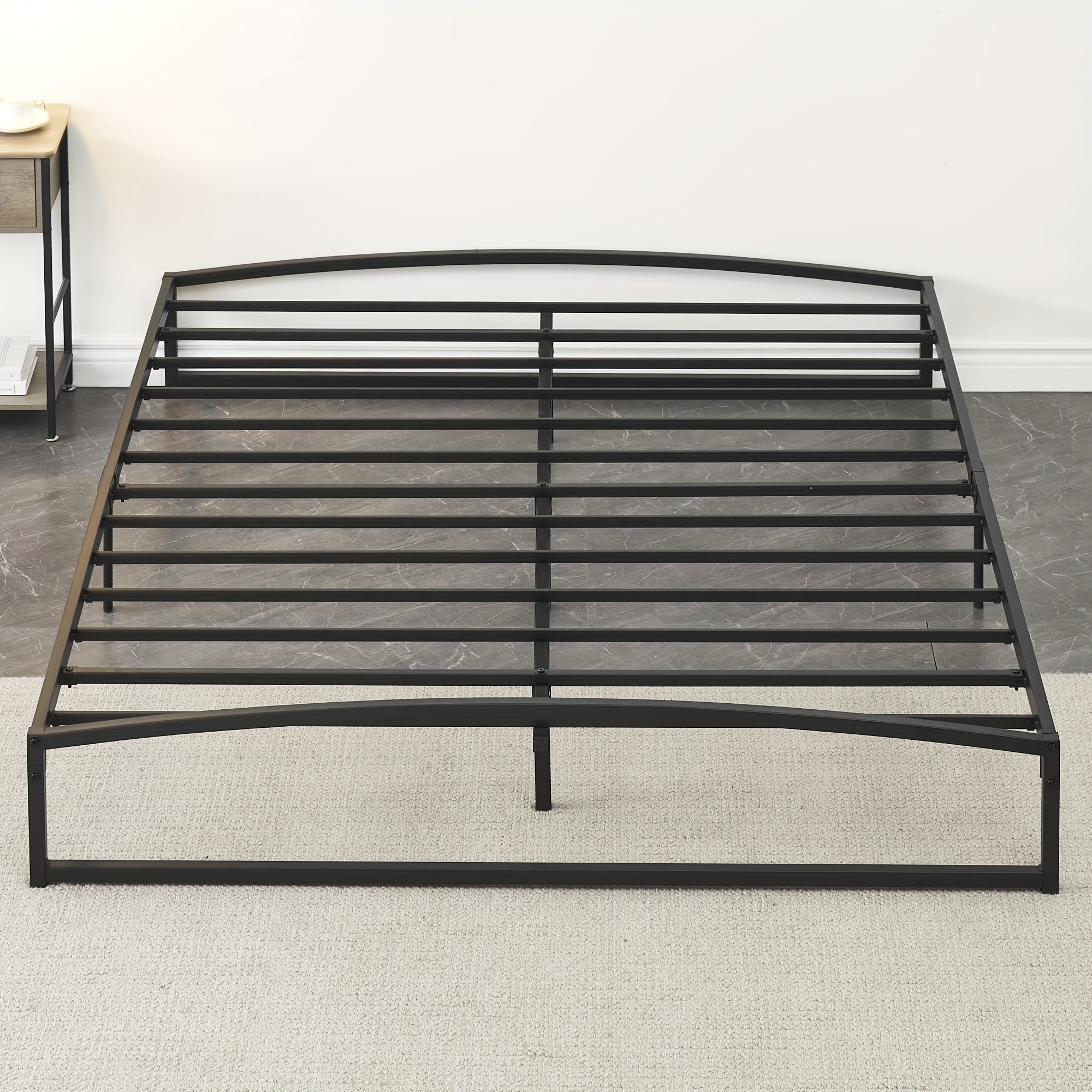 FDW Bed Frame Metal Platform Bed Frame 14 Inch Mattress Foundation Box Spring Replacement Heavy Duty Steel Slat Noise Free