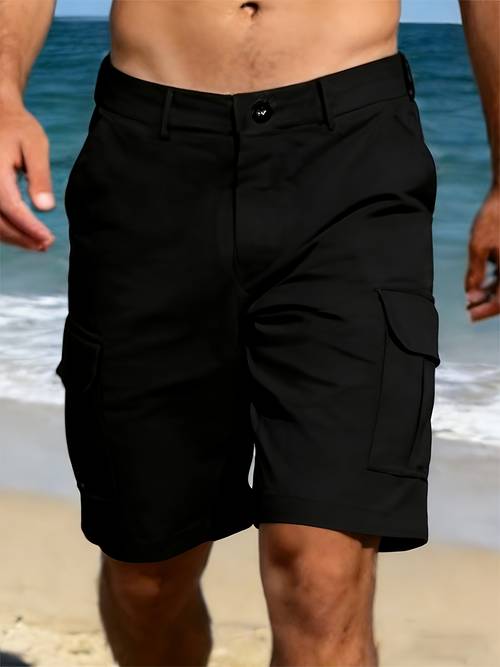 mens workwear shorts loose casual