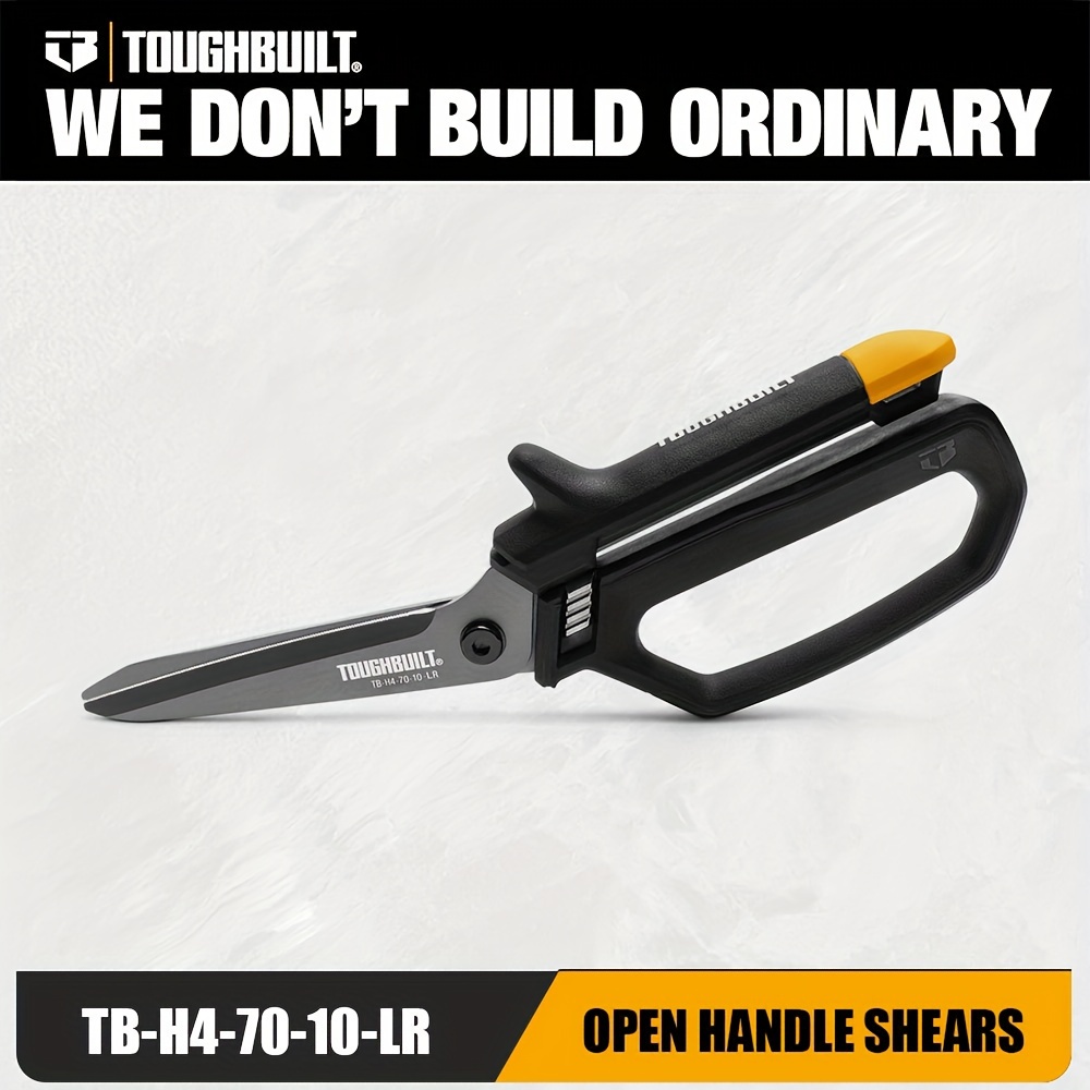 

Toughbuilt Tb-h4-70-lr - Shears - -serrated, - Titanium & Ergonomic For Use