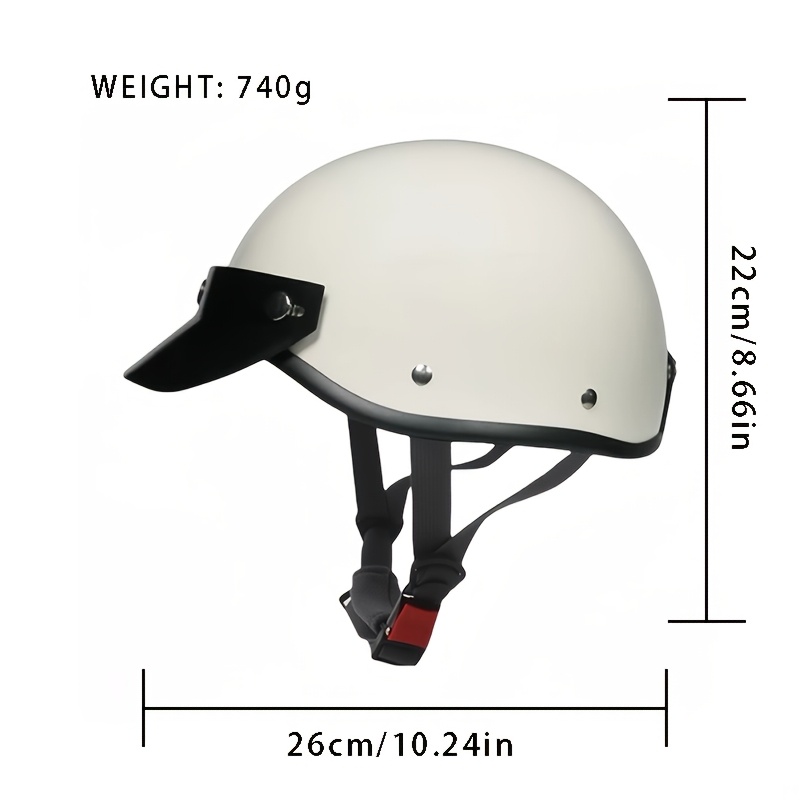 adjustable headband motorcycle helmets vintage motorcycle half helmet abs shell adjustable headband