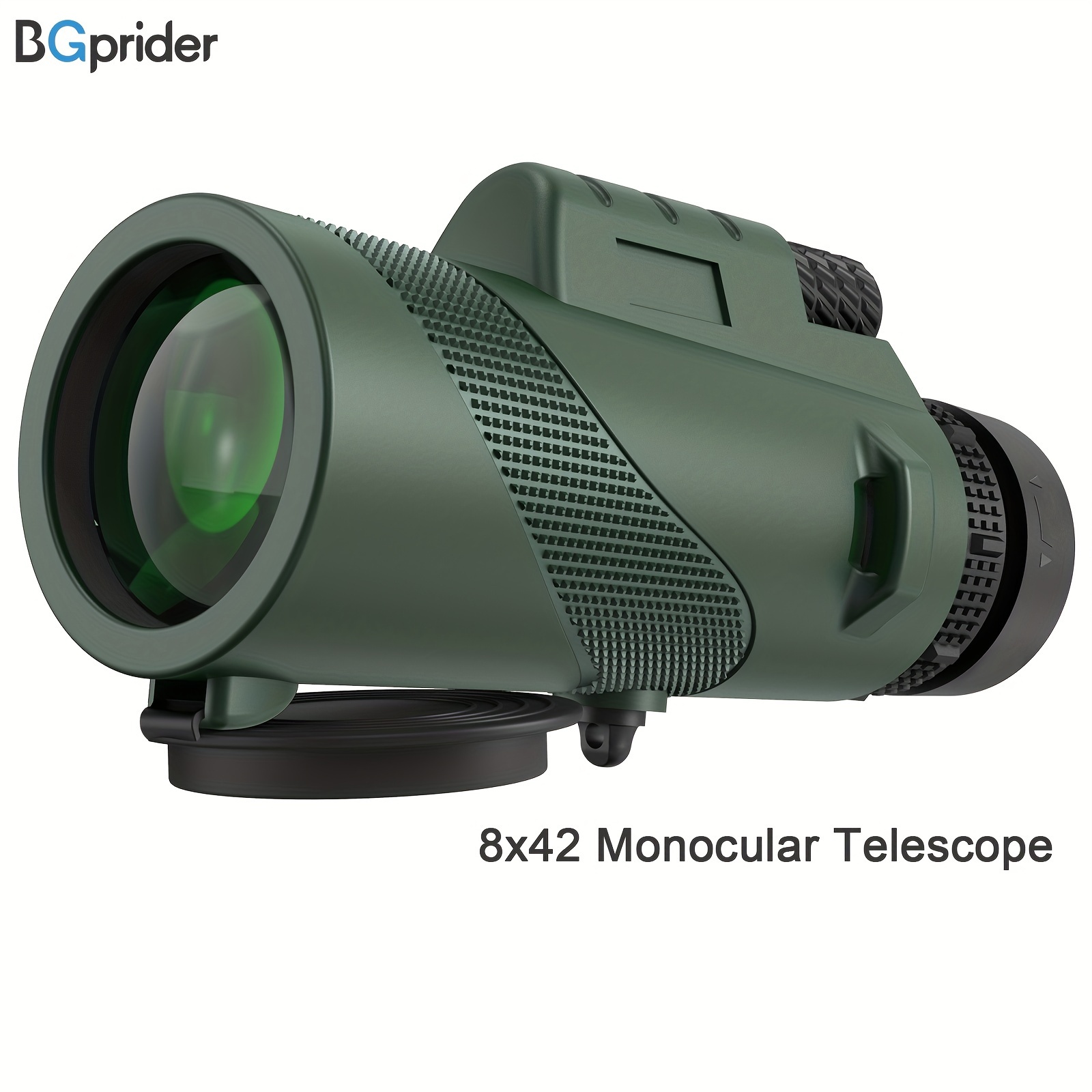 

8x42 Monocular Telescope For Adults High Powered Hd Compact Handheld Monocular With Bak4 Prism Fmc Lens For Bird Watching Hiking Camping Comcerts
