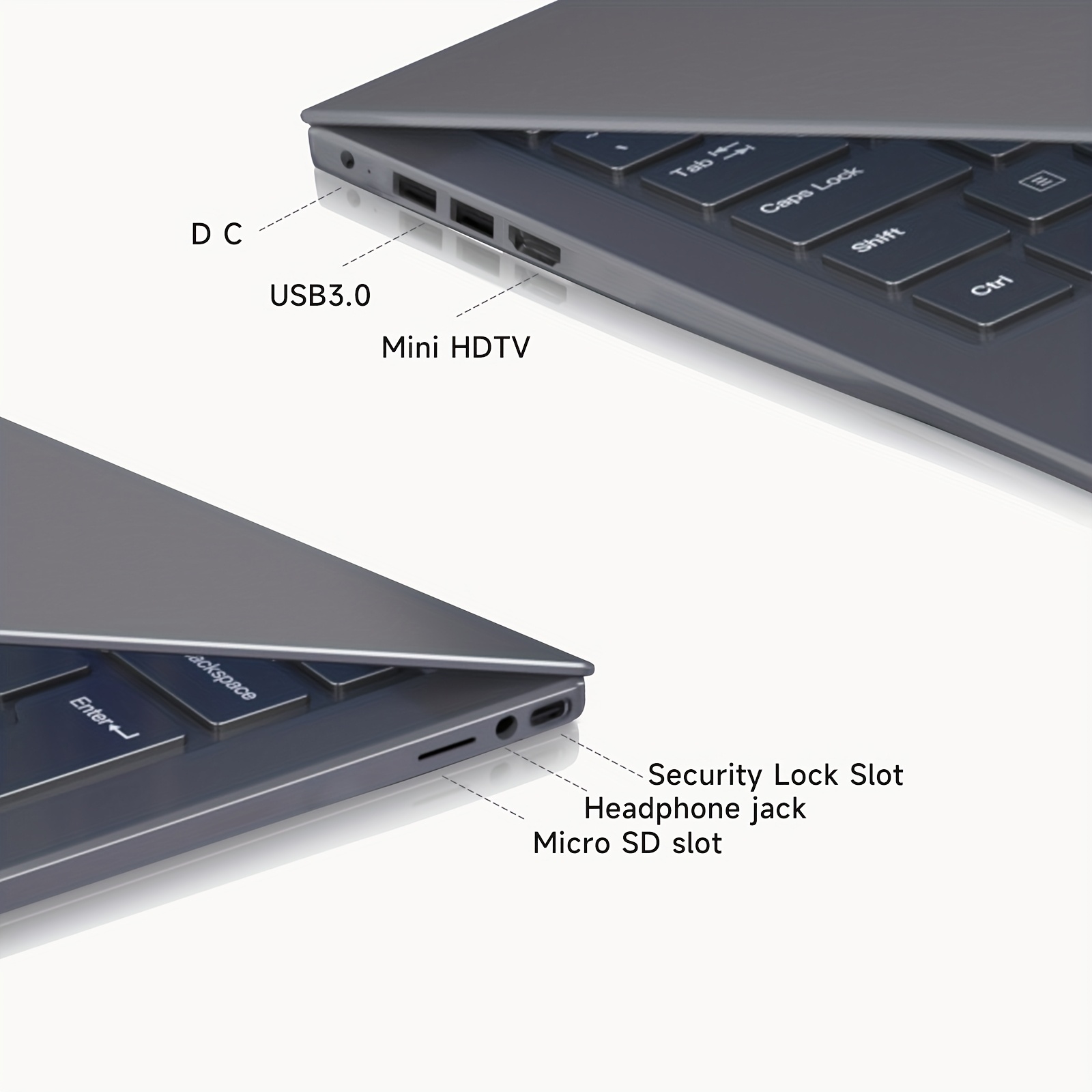 SUXI Laptop Novo 2025 de 14 polegadas Intel Celeron 8GB DDR4 128/256SSD  2